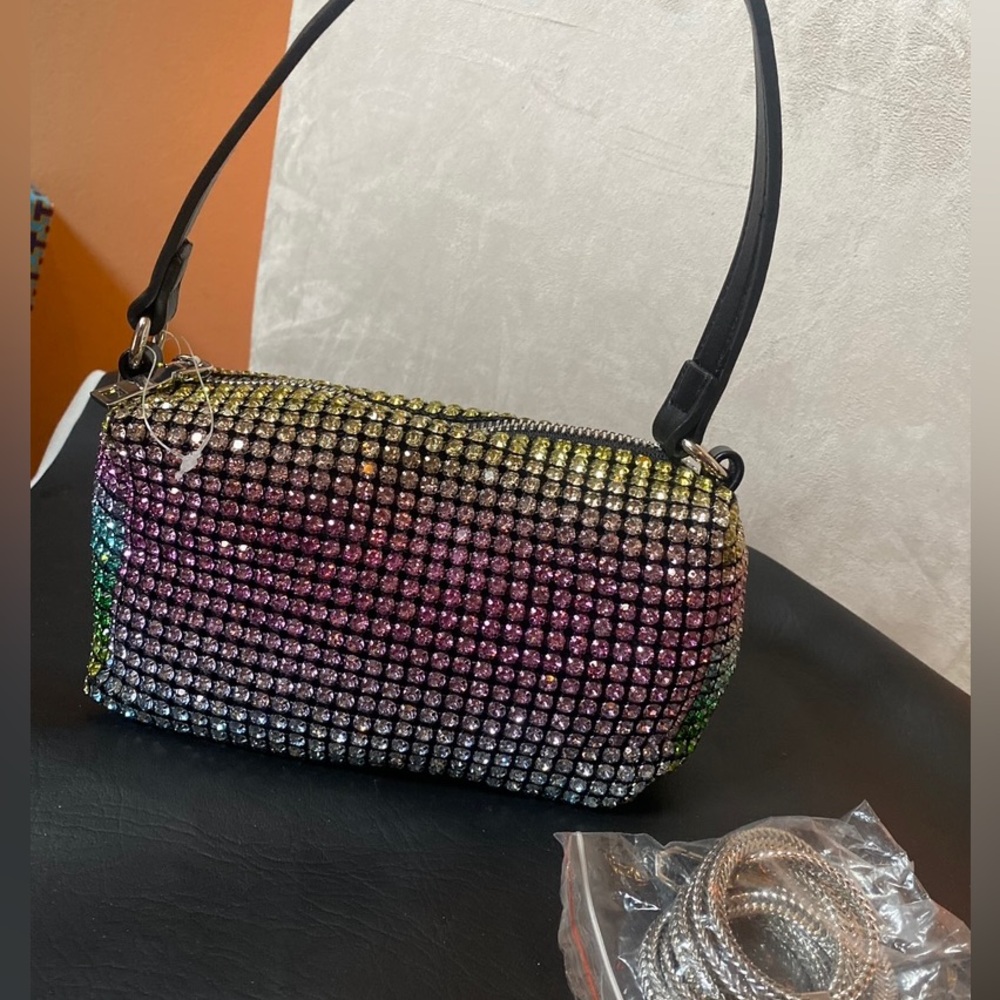 BCBG small rainbow crystal bag - Picture 8 of 10